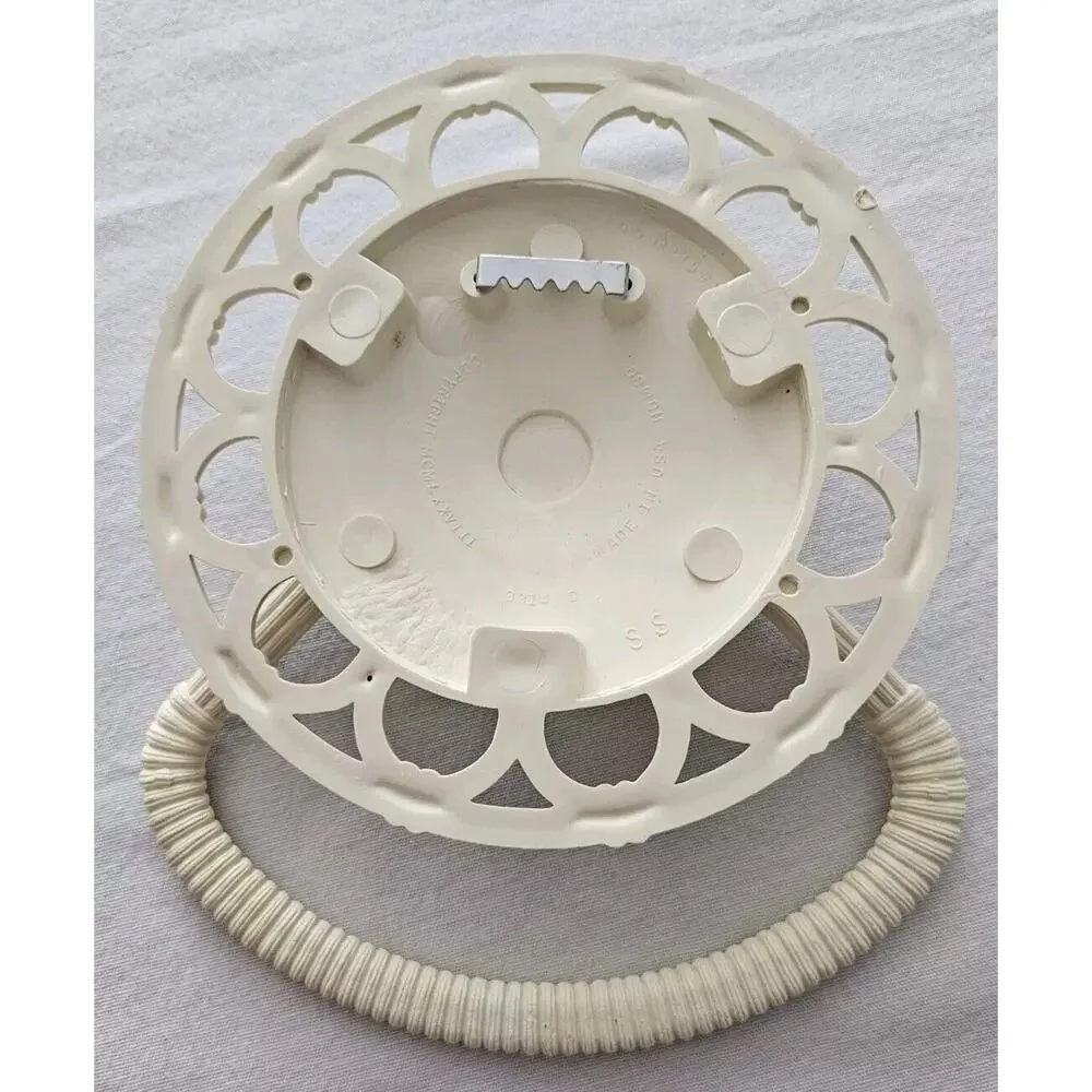Vintage Homco Wall Towel Holder Faux Rattan Wicker 60's